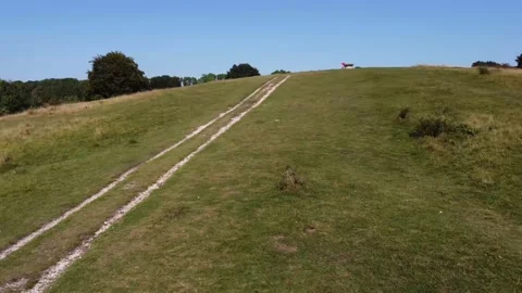 Grassy Hill 4k Stock Footage 160398538