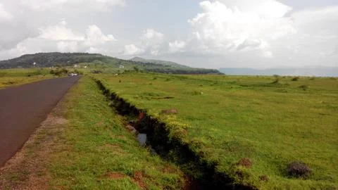 Grassy hill 写真素材