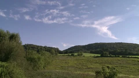 Grassy hills (3 of 3) Stock Footage 10570874