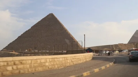 Grat pyramid of Giza Stock Footage 96384878