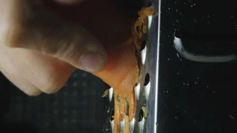 Grate carrots 01 Stock Footage 139014105