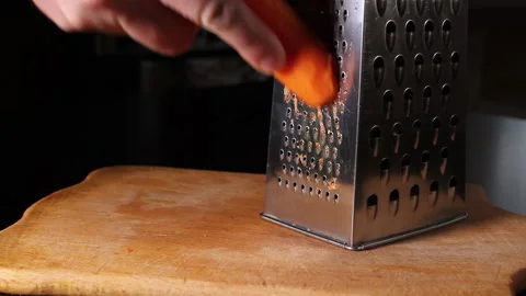 Grate carrots Stock Footage 148243354