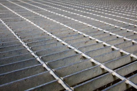 Grate perspective Stock Photos