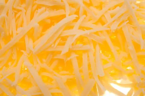 Grated cheese isolated Foto stock