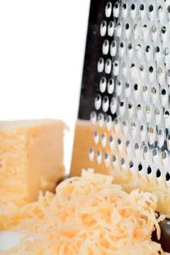 Grated cheese Stock Photos