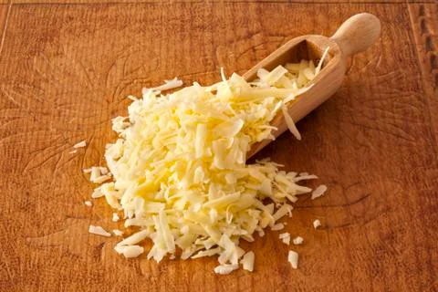 Grated cheese Stock Photos