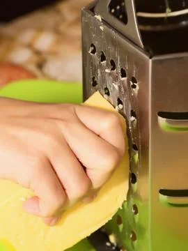 Grated cheese Stock-Fotos