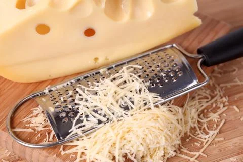 Grated cheese Stock Photos