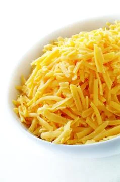 Grated cheese Stock Photos