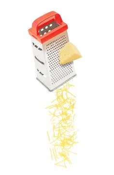 Grated cheese Stock Photos