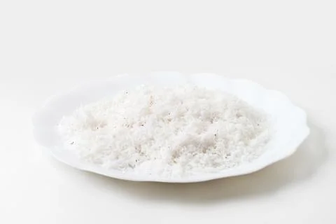 Grated coconut Foto stock