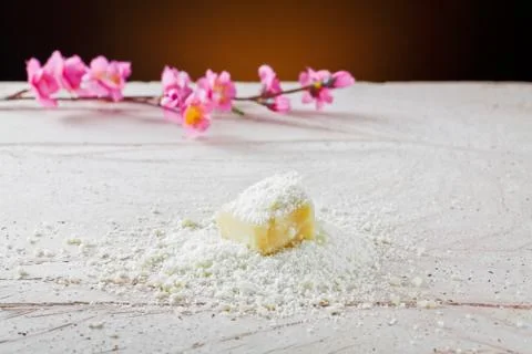 Grated parmesan cheese Stock Photos