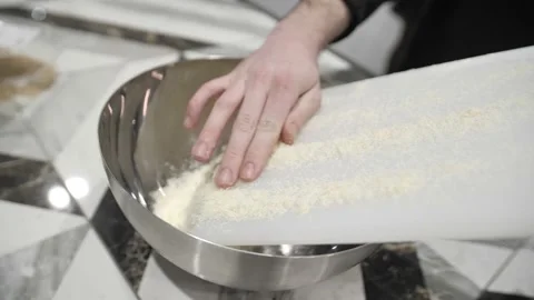 Grated Parmesan. Stock Footage 171462850