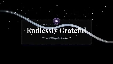 Grateful graphic with wave on black background Stock Footage 344482974