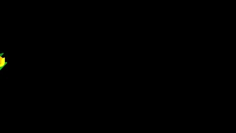 Grateful text animation on black background Stock Footage 341374226