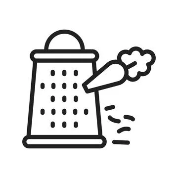 Grater Icon Image. Stock Illustration