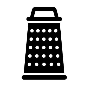 Grater Icon Vector Ilustración de archivo
