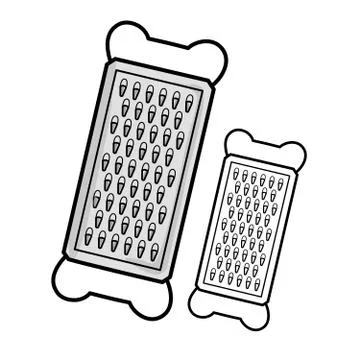 Grater Stock Illustration