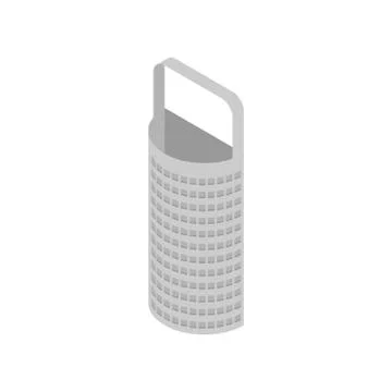 Grater isolated. Dishware vector illustration. Kitchenware Stock Illustration