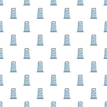 Grater kitchen tool cooking utensil seamless pattern イラスト素材
