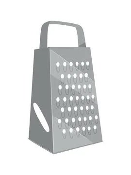 Grater kitchen tool isolated on white background. Vector illustration. Stock Illustration