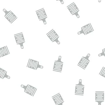 Grater kitchen utensil glyph vector seamless pattern Stock Illustration