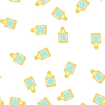 Grater kitchen utensil vector seamless pattern Stock Illustration