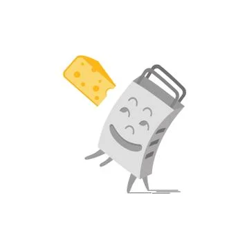 Grater kitchen utensils Stock Illustration