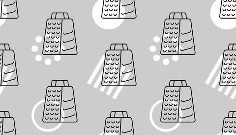 Grater seamless pattern Stock Illustration