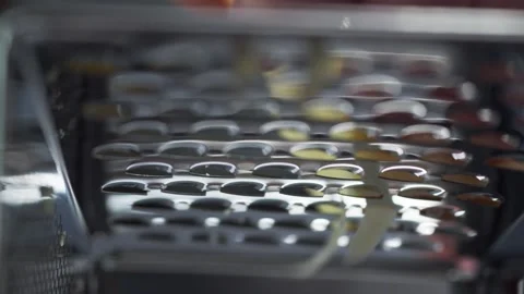 Grater through which cheese is rubbed and with small chips will fall down Stock Footage 131231810