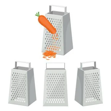 Grater vector design illustration isolated on white background Stock Illustration