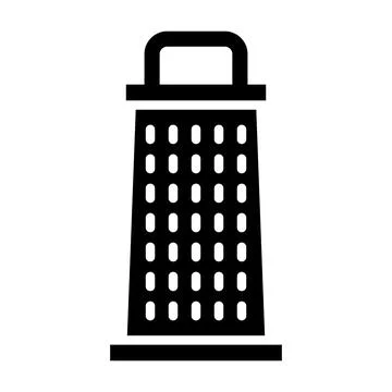 Grater Vector Icon Design Illustration Stock Illustration
