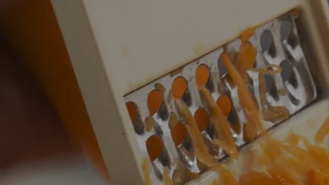 Grating carrots Stock Footage 98295855