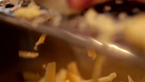 Grating cheese roughly Stock Footage 149118685