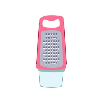 Grating grater cartoon vector illustration Stock Illustration