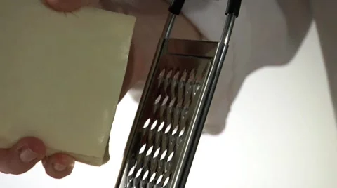 Grating mozzarella Stock Footage 8570633