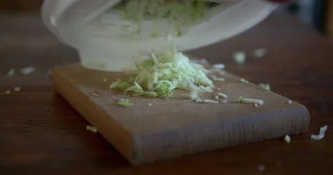Grating zucchini Stock Footage 67647493
