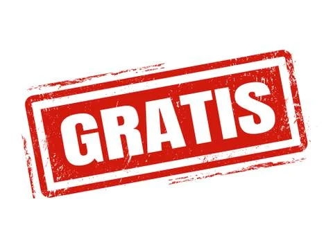 Gratis red stamp style Stock Illustration