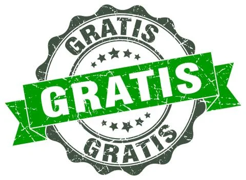 Gratis stamp. sign. seal Stock Illustration