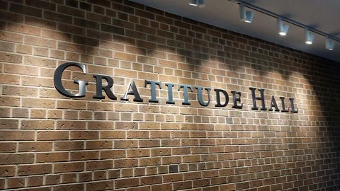 Gratitude Hall Video stock 91052759