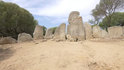 Grave of Giants in Sardinia.  Stock-Footage 70816400