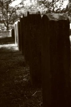 Grave Markers Stock Photos