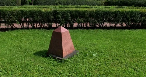 Grave obelisk Video stock 97054768