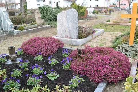 Grave Site Stock Photos