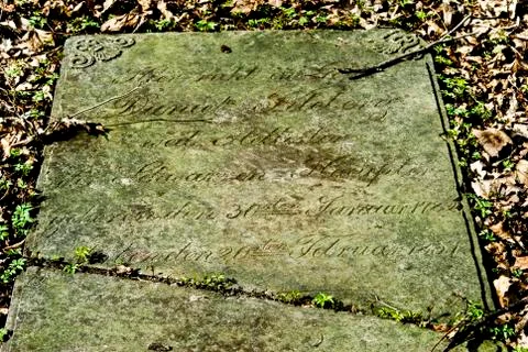 Grave stone Stock Photos