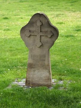 Grave stone Stock Photos