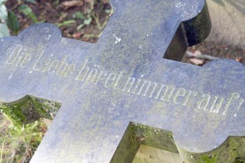 Grave stone Stock Photos