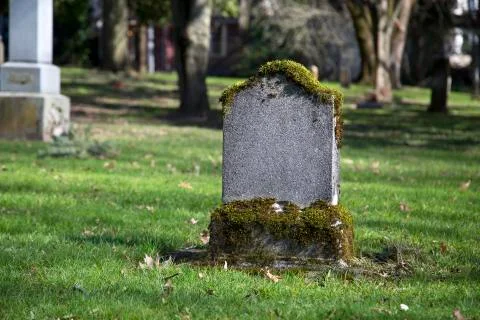 Grave Stone 스톡 사진