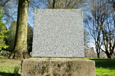 Grave Stone 스톡 사진