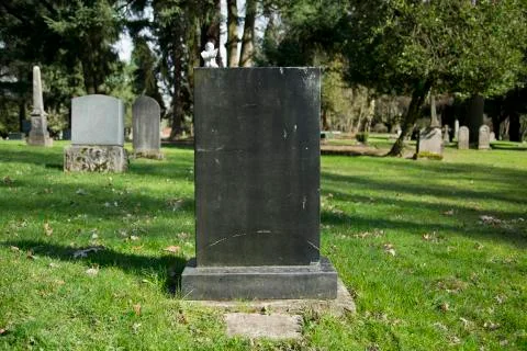 Grave Stone 스톡 사진